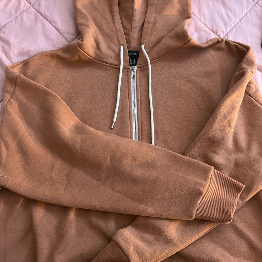 Brown / orange hoodie